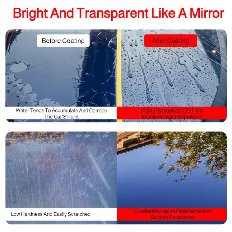 Auto Kristall Nano Beschichtung Auto Beschichtung Autopolitur Wachsspray Premium Auto Beschichtungsmittel Politur Auto Wasserabweisende Glasur