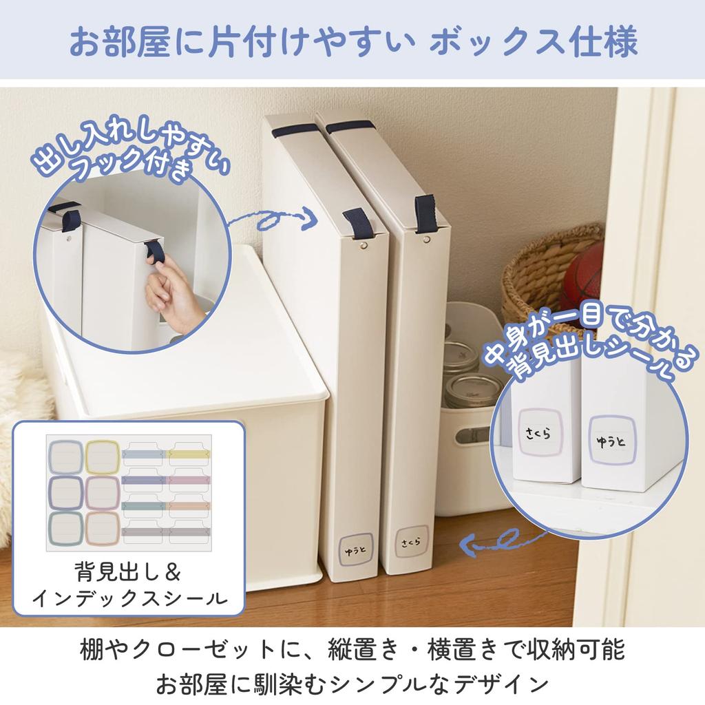 Sakura Crepas Storage Box Works Memories Box Large Cut Into Quarters TFX-L#50