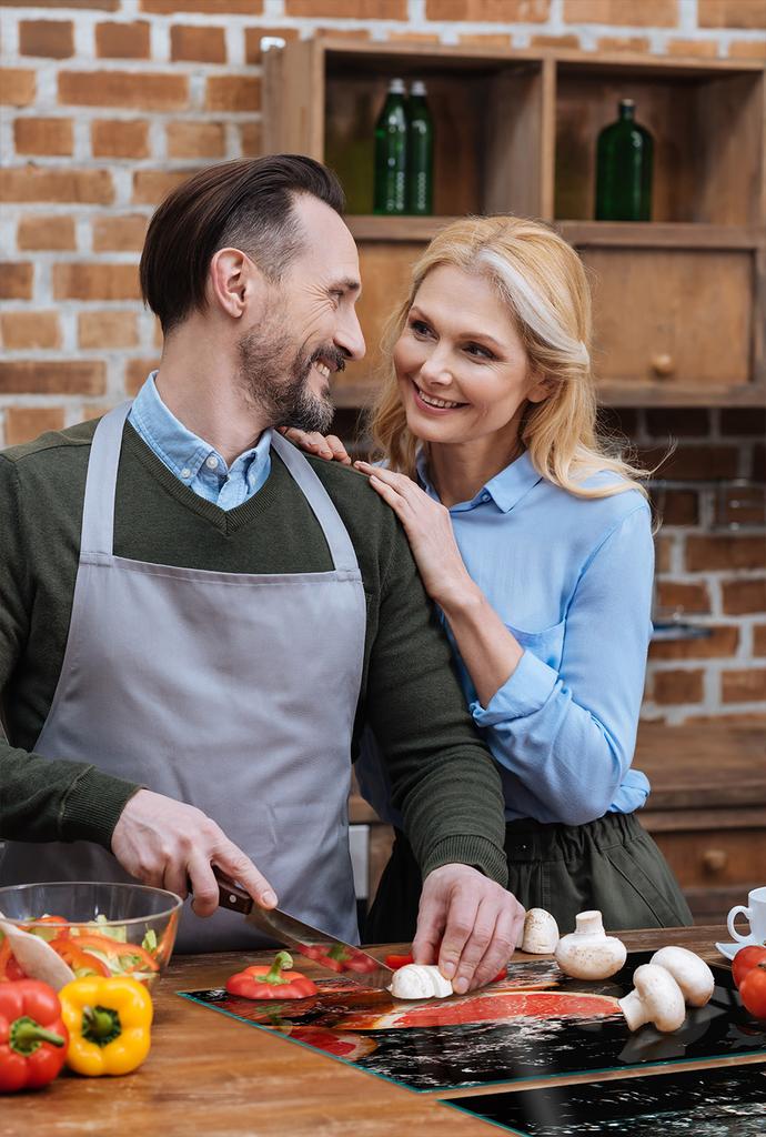 SZKLANA PŁYTA OCHRONNA NA KUCHENKĘ 85x52 GREJPFRUT