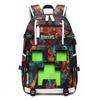 Hot Selling Minecraft Game Peripheral Printed Backpack Outdoor Large Capacity Travel Bag
