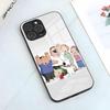 F-Familie Lustiger Kerl Handyhülle Für IPhone 17 Pro Max 15 Pro 16 14 Plus 12 13 Mini 11 Pro Stoßfeste Glasabdeckung