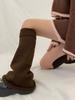 RioSole Loose Socks Leg Harajuku Cold Protection Leg Cover Warmers, Gyaru, Style, Women's (Long, Gray)