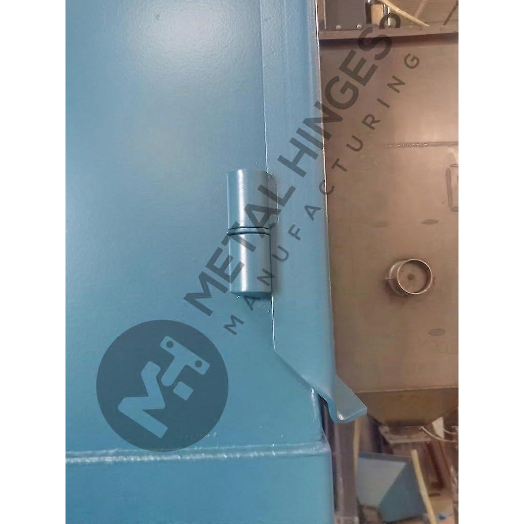 Heavy Duty Weld On Hinges - 5mm Thick Steel - Detachable Pin - Pack of 2
