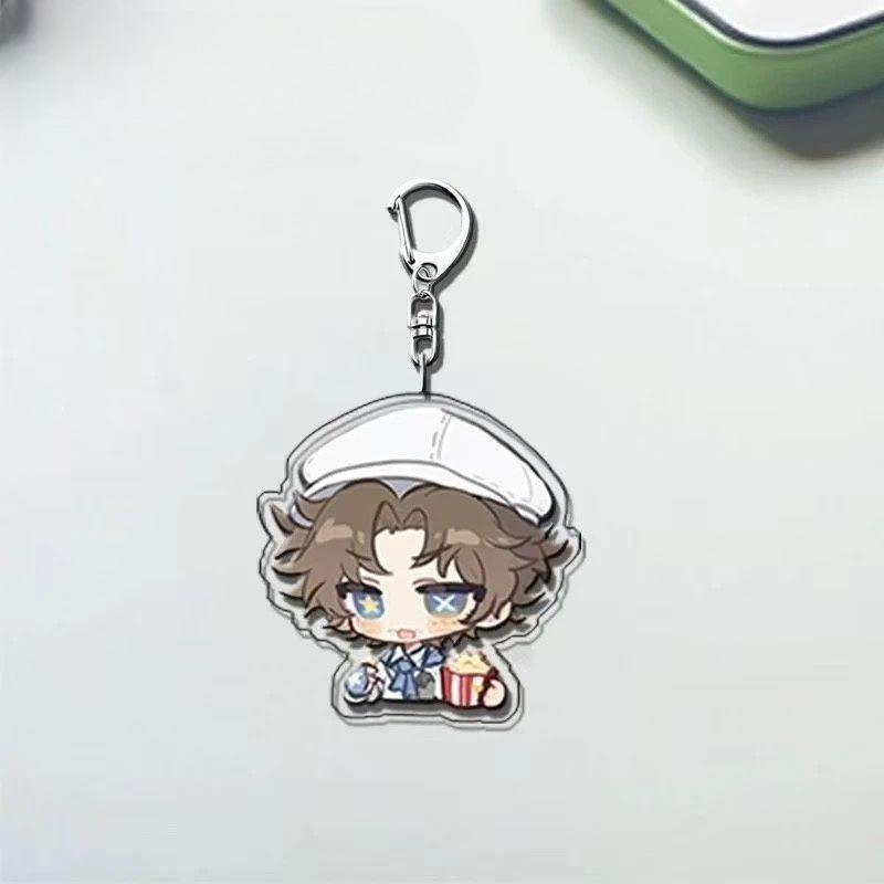Cartoon Identity V Anime Character Prisoner Encapsulation Acrylic Keychains Woman Bag Pendant Decoration Fan Christmas Gift