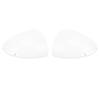 Door Mirror Covers Scratch Resistant Weatherproof White Rear View Mirror Shell Housing for Sonata 20