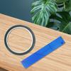 1/4 10in Set Tape Splicing and Leader Tape sound Metal Splicing Kit for Open Reel Tape Recorders