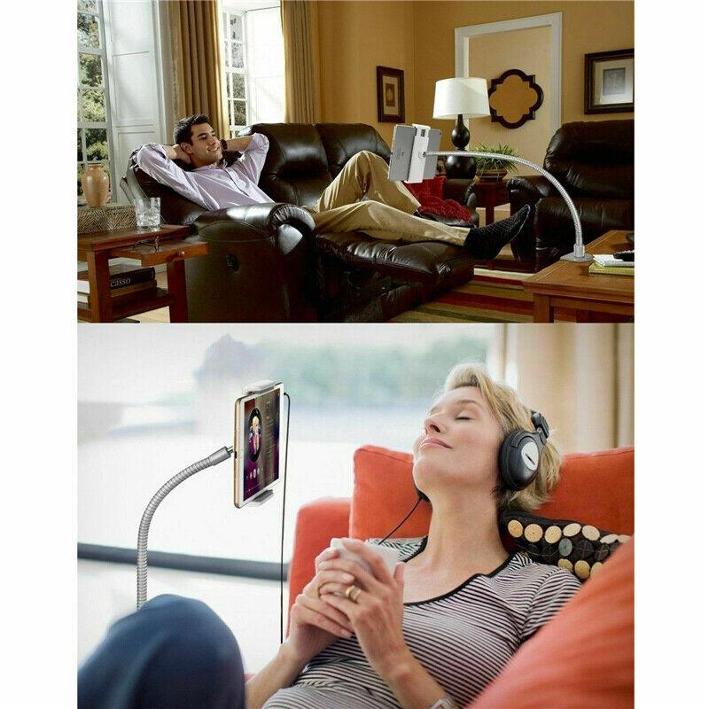 360º Adjustable Gooseneck Desk Mount Holder for iPad,  iPhone & Samsung Tablets