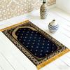 Muslim Prayer Rug Soft Non-slip Portable Polyester for Ramadan Gift Home Worship
