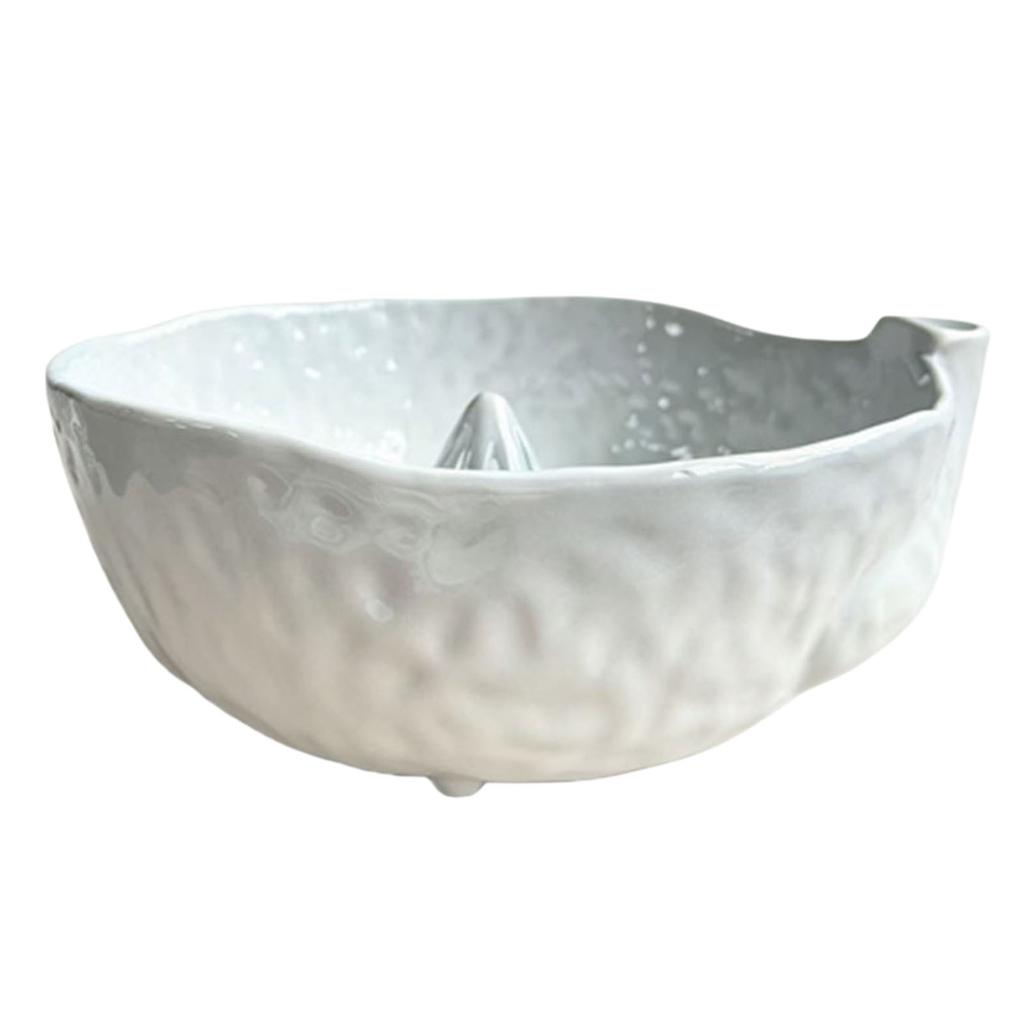 Ceramic Berry Basket with Drain Holes Blueberries Fruits Bowl Washer Multi-Purpose Strawberries Washing Cleaner for Home Kitchen