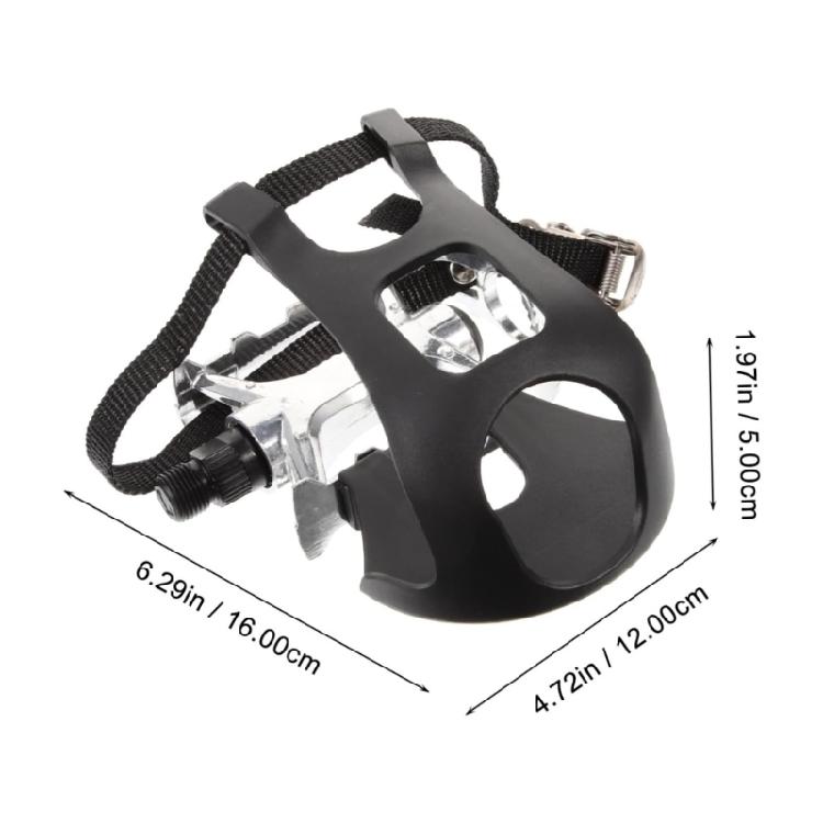 High Performances Exercise Bike Pedals 9/16inch British Standard Thread Nonslip Design Commercial Fitness Equipment