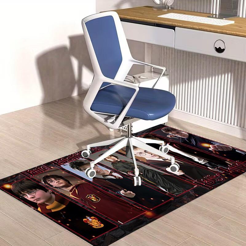 

1pc Office Carpet Chair Mats Harry Potter Character Evolution Perfect for Office Chairs, Living Rooms, Or Bedrooms,Polyester Carpet.HDT195 60cm by 90cm