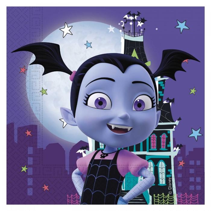 Vampirina Paper Halloween Disposable Napkins (Pack of 20)