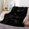 Cute Cat Series Printed Blanket for Sofa Bed Travel Camping Living Room Office Conditioning Blanket for All Seasons Gifts