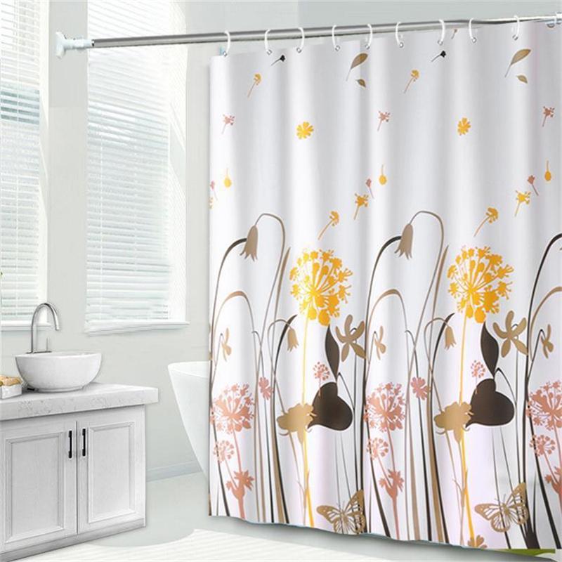 Bathroom Thickened PEVA Waterproof Mildew Proof Fabric Curtain Partition Curtain Shower Curtain