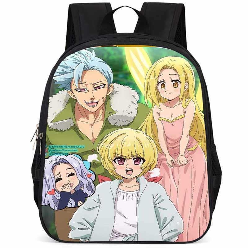 Spacious 15 Inch Oxford Cloth Backpack For Kids Lightweight And Comfortable