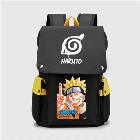 Naruto Hinman Student School Bag Harajuku Surrounding Large Capacity Anime Computer Bag Campus Backpack