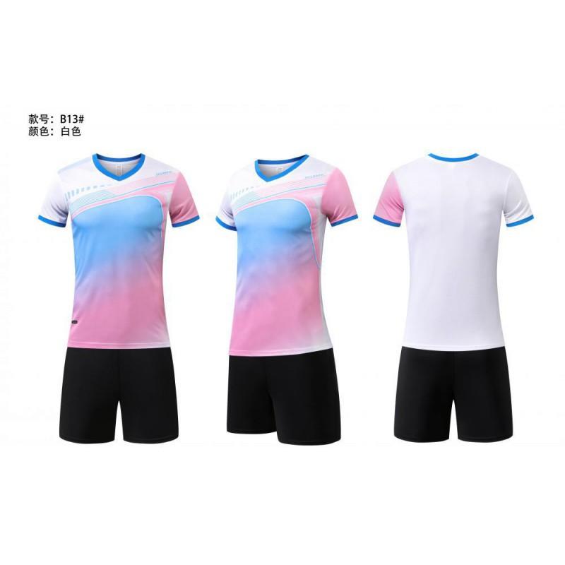 Breathable Short Sleeve Sports Shirt Men Women Training Competition Tennis Badminton Volleyball