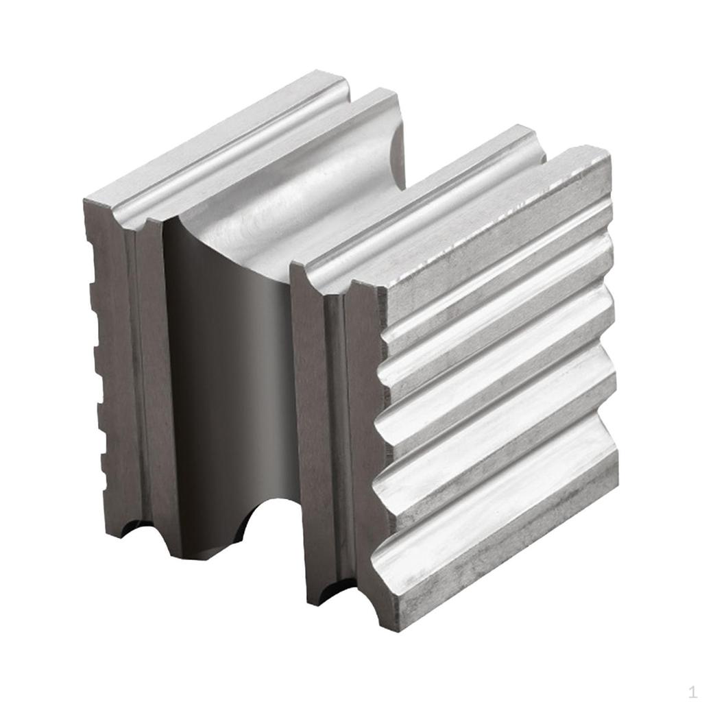 Die Block, Jewelry Making Multifunctional Half-round Metal Forming Block with Triangular