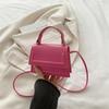 Bolso Bandolera Blanco Mini con Asa Superior Para Mujer Estilo Casual Bolso Pequeño de Hombro Con Correa Desmontable Para Uso Diario y Streetwear