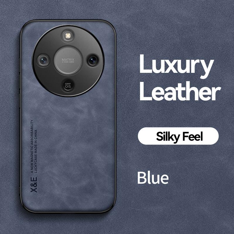 KEYSION Luxus Retro PU Bőr Telefon Tok HONOR X9d 5G-hez Puha Szilikon+PC Ütésálló Telefon Hátlap Huawei Magic 8 Lite-hoz