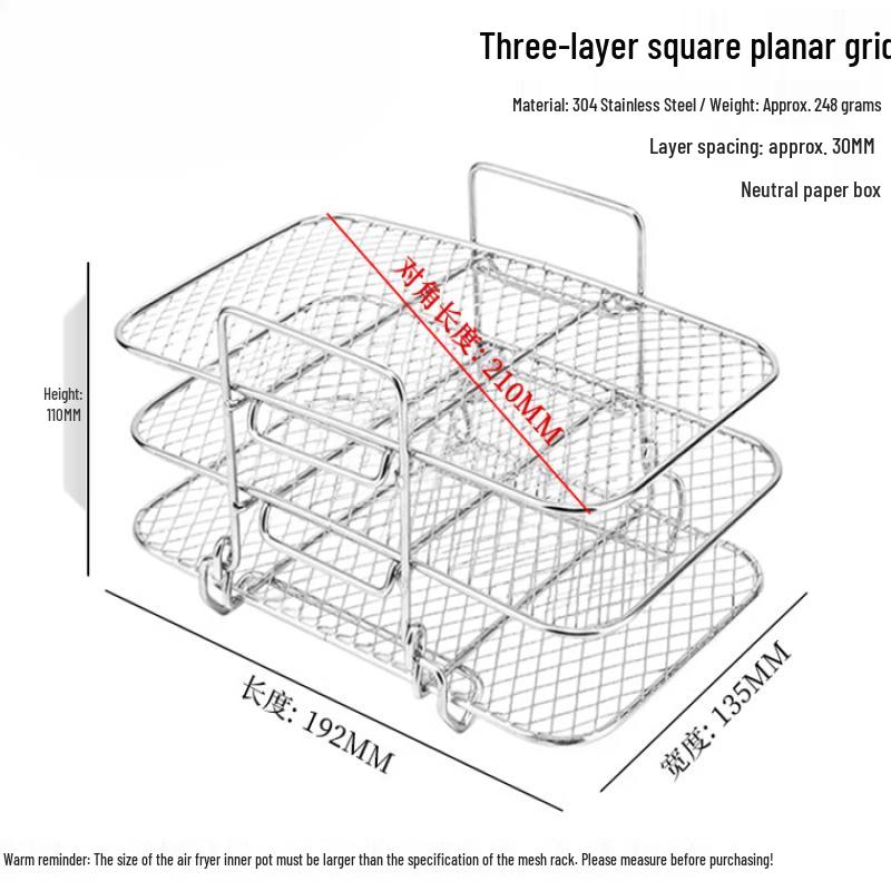 

Квадратная сетка для барбекю из нержавеющей стали 304