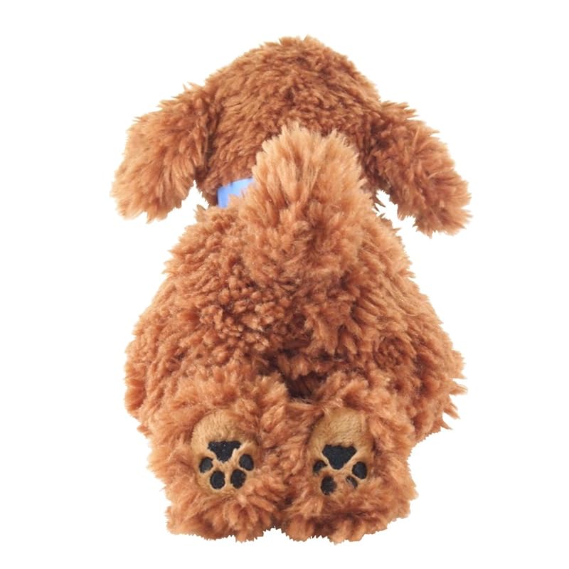 Knee Puppy Toy Poodle Brown Plush Toy Small P-3032