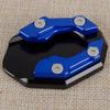 Support de béquille latérale pour moto, extension de pied, plaque de support pour Yamaha NMAX125 NMAX155