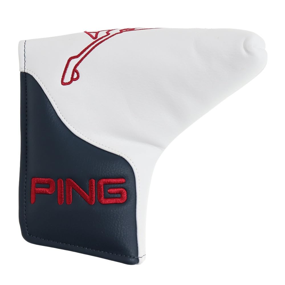 Ping Putter Cover (Ping Style) HC-U2302PC 36870 2023 (02) White/Navy