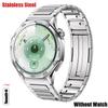 22mm Quick Fit Stainlesst Steel Strap for Huawei GT 6 46mm GT 6 Pro 46mm Titanium Business Men Side Detachable Band for Huawei W