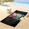 Anime Fusion Power Passion Beach Towel Soft Beach Swim Absorbent Bath Towel Seaside Outdoor Picnic Beach Mat Travel and Vacation Towels Beach Towel