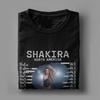 Shakira Albums LAS MUJERES ya no lloran  Tee Shirt for Men Women Graphic Printing T Shirts Tour 2025 Cotton Clothing
