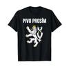 Beer Please In Czech T Shirt Funny Republic Souvenir Vintage Comfortable Soft Breathable Stylish Designer Clothes Homme