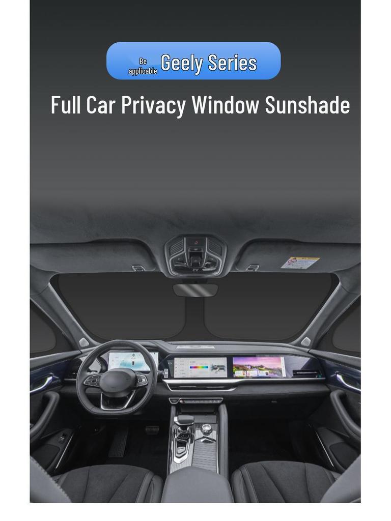 Geely Galaxy E5 Sonnenschutz Sichtschutzvorhang für Frontscheibe (Passend für L7/L6/Xingyue/Xingrui/E8)