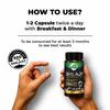 Zandu Shilajit Capsule, 60 capsules x Po2, Original and Pure Himalayan Shilajeet, Boosts Immunity, Strength and Stamina.