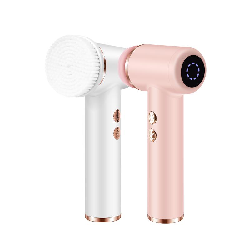 Facial Cleansing Brush Silicone Face Scrubber Rechargeable Exfoliating Massaging Scrub Brush for Men & Women Rechargeable