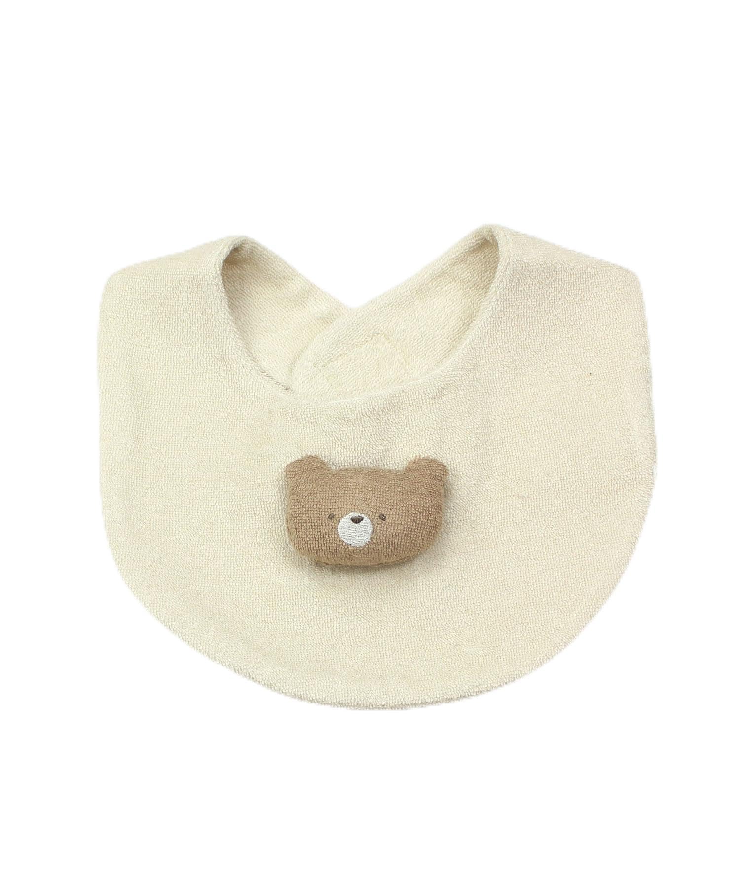 Baby One Size [Si Shu Non] Bib, Beige, бежевый