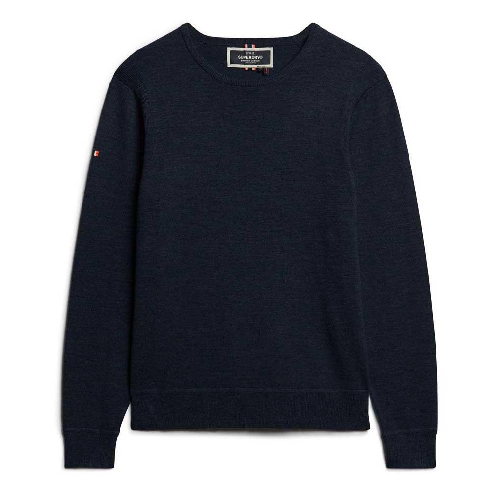 Superdry Blau Pullover Aus Merinowolle - Bild 2