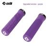 American ODI Anti-Slip Shock-Absorbing Lock-On Rubber Grips for Mountain, Fixed Gear, and Folding Bikes