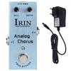 IRIN AN-08 ANALOG CHORUS Guitar Pedal for Circuit Chorus Tone Guitarra Effect Pedal True Bypass with Classic BBD Chip 9V Adapter