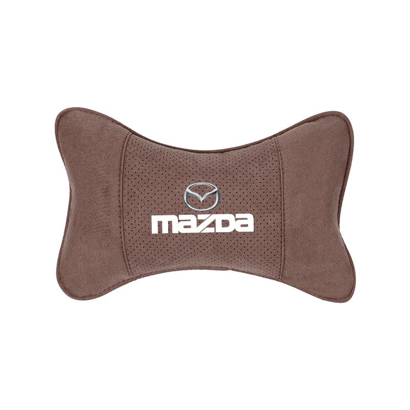 High Quality Suede Car Seats Headrest Neck Cushion For Mazda Speed 2 3 5 6 Atenza CX80 CX70 CX90 CX3 CX5 CX8 MX30 CX60 CX30 CX7