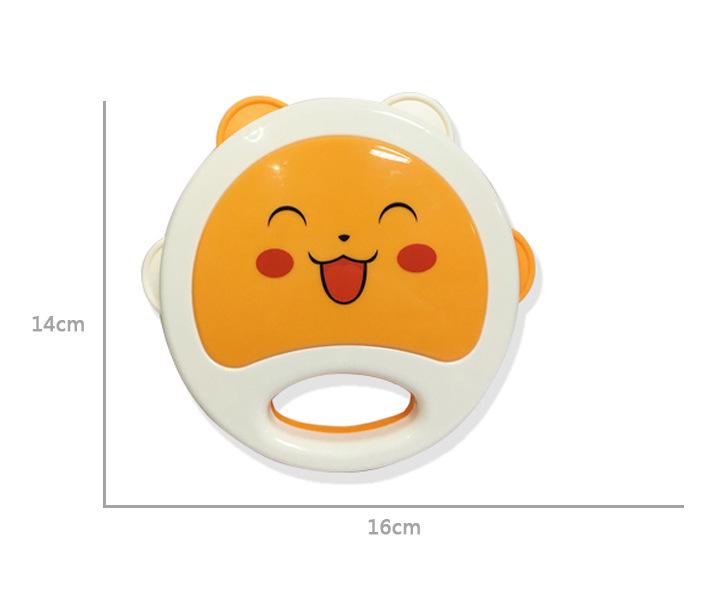 Eco-Friendly Baby Teether & Hand Rattle Toy for 0-12 Months