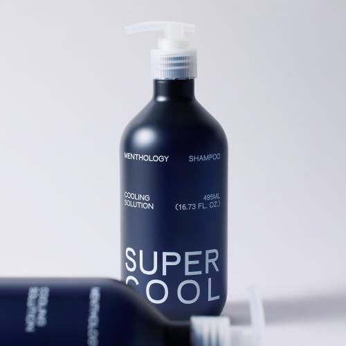 [2-pack] Super Cool Shampoo 495ml (+3 Sachets)