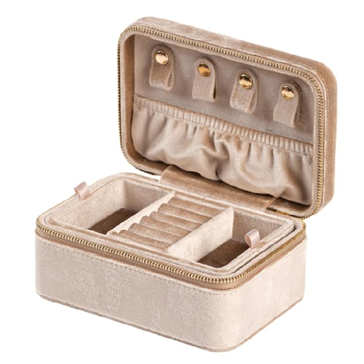 Necklace Storage Box Elegant Jewelry Case Jewelry Organizers Jewelry Display Case Suitable for Necklace Earrings Jewelry молочного кофе