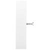 Office Filing Cabinet White 90 x 40 x 180 cm Steel