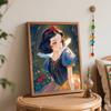 Disney Snow White Oil Painting Kit Canvas DIY Home Decor Gift