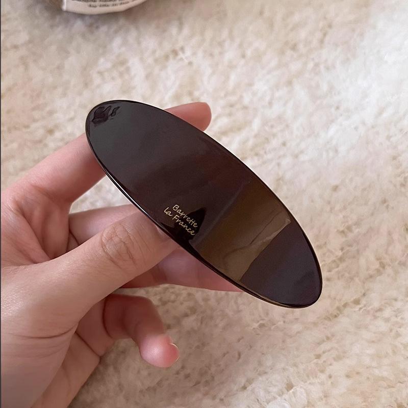 

Уксусная кислота Однолинейная заколка для волос Женская Затылок Пучок Клюв утки Большая заколка для волос Верхняя заколка Black coffee