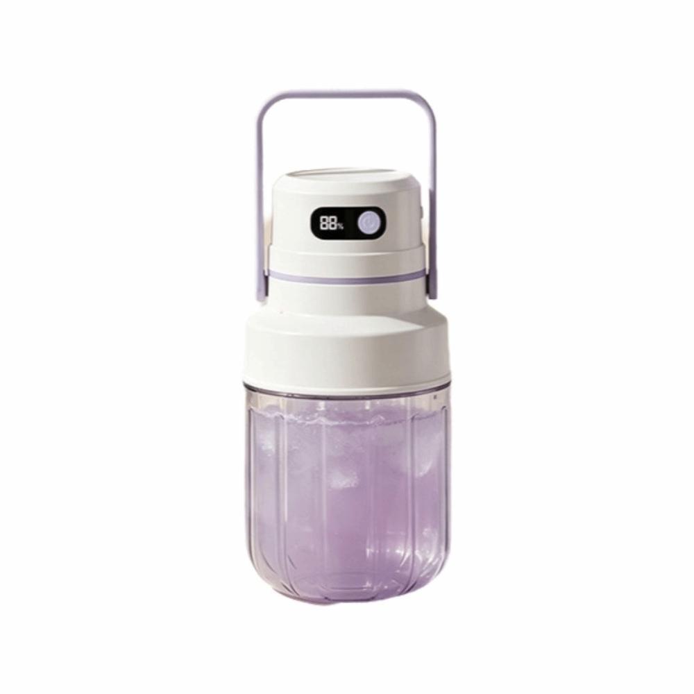 With Two Lids Electric  Fruit Blender Cordless Automatic Juicing Cup BPA-Free Smoothie Maker  Home