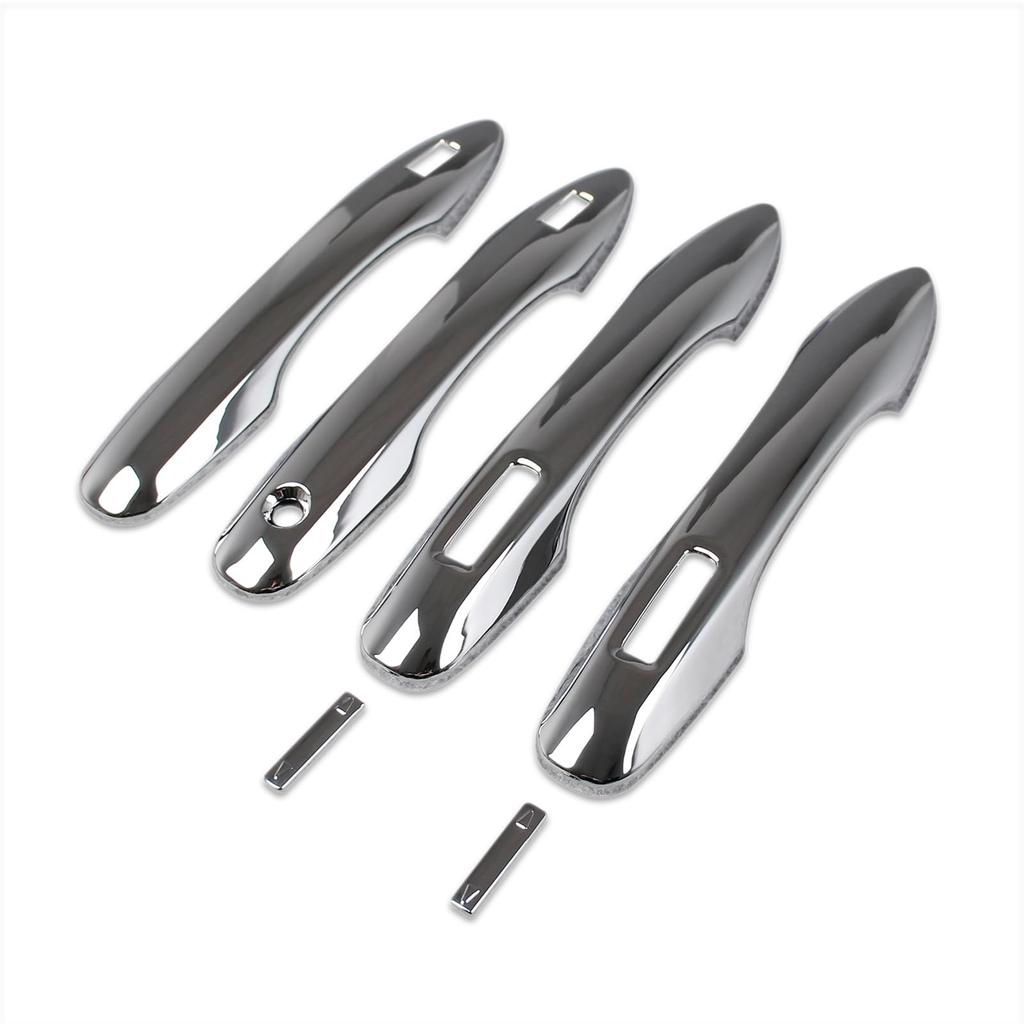 RUIQ Exterior Outer Door Handle Covers for Toyota New Full Coverage Chrome Plated Alphard/Vellfire (40 Series), Type,