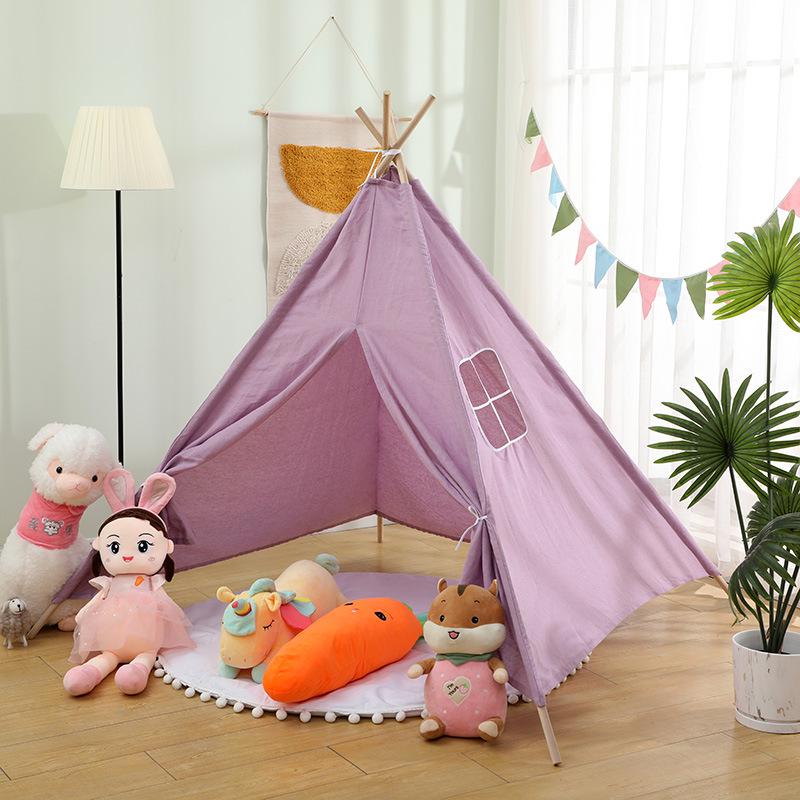 Children's Indoor Tent: Princess & Indian Playhouse for Kids