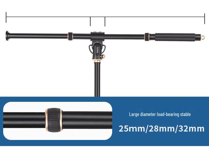 8 Lightweight Camera Overhead Shooting Bracket DSLR Tripod Extension Rod Set for Mirrorless or Mobile Horizontal Shooting